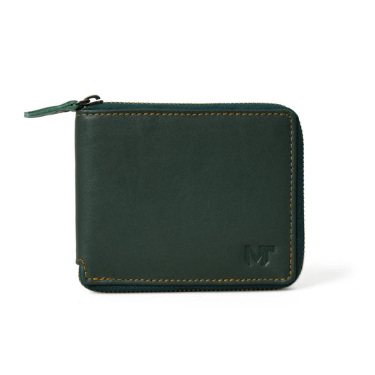Adams Bi-Fold Wallet- Green - Concordia Style Boutique