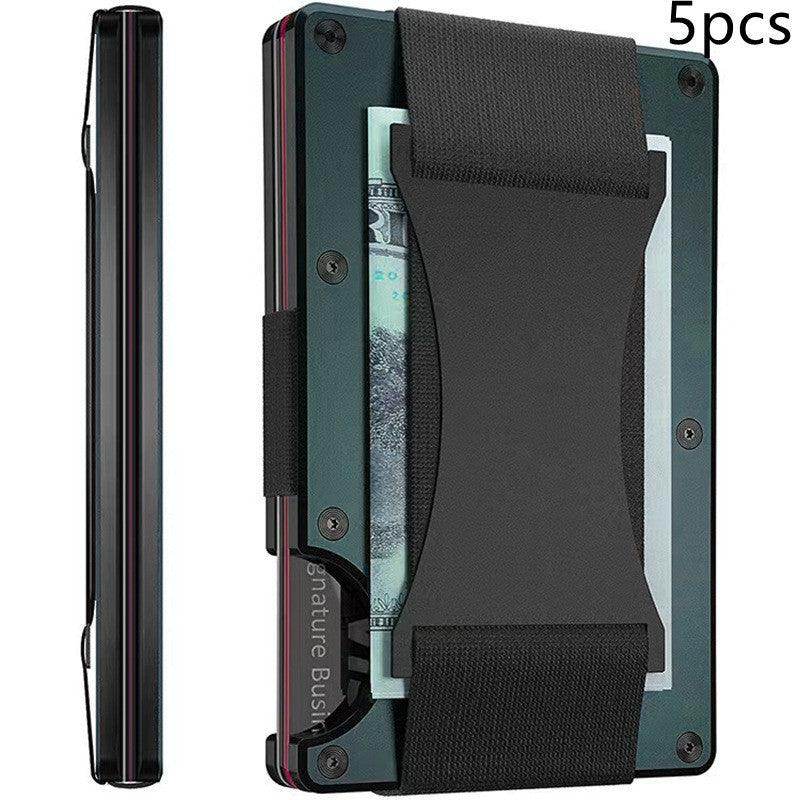 Carbon Fiber Wallet - RFID Blocking Metal Card Holder