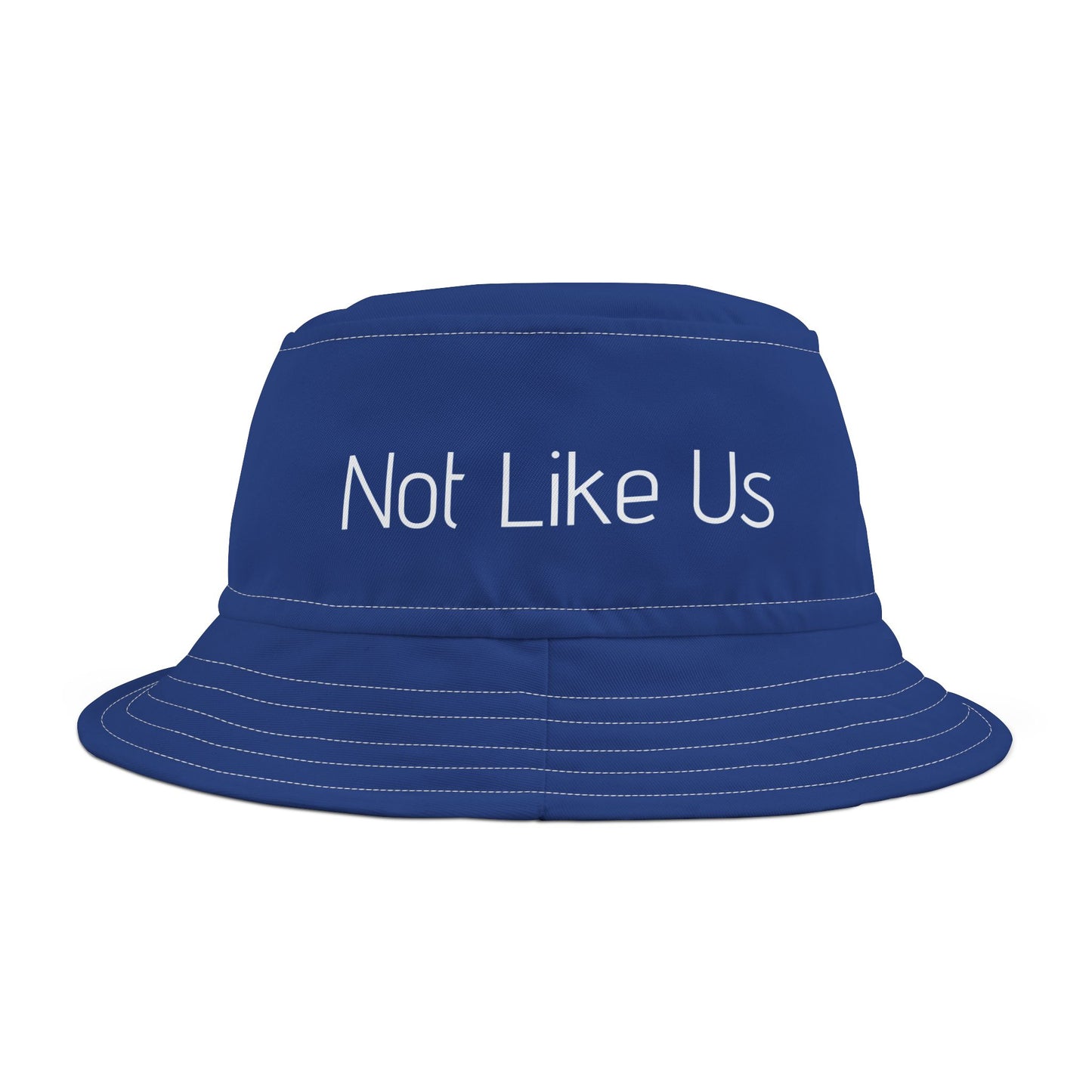 "They Not Like Us" - Bucket Hat (Blue) - Premium Hats from Concordia Style Boutique - Just $27.84! Shop now at Concordia Style Boutique