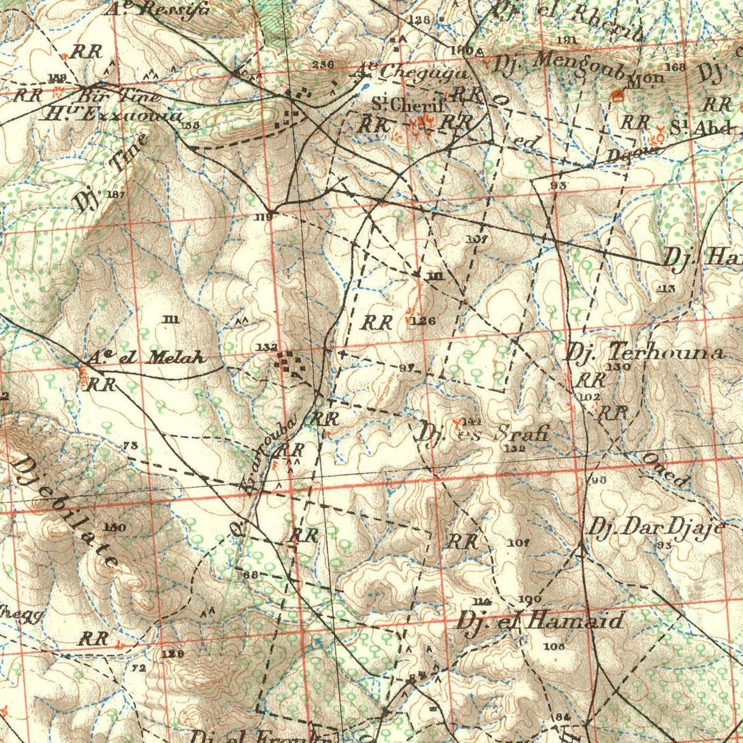 Vintage North Africa World War II Map 1941 - Concordia Style Boutique