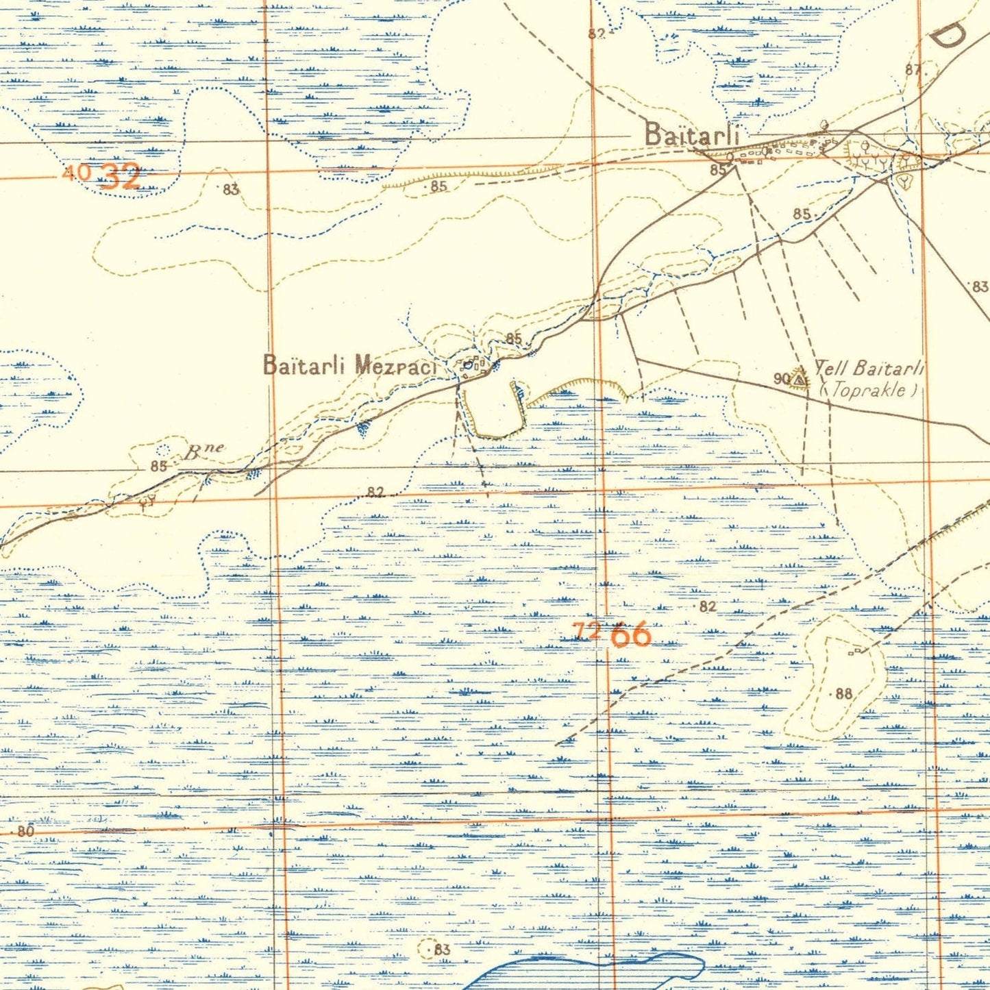 Vintage Middle East World War II Map 1942 - Concordia Style Boutique