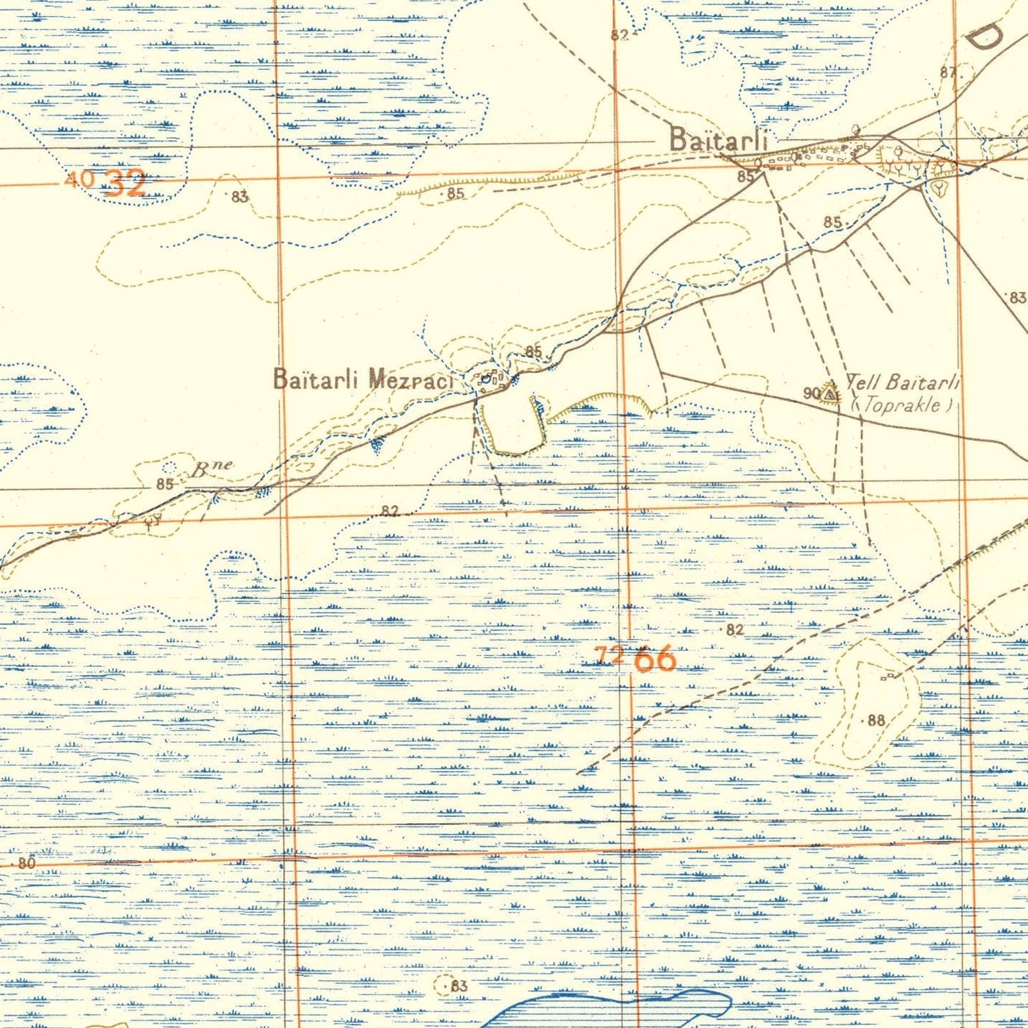 Vintage Middle East World War II Map 1942 - Concordia Style Boutique