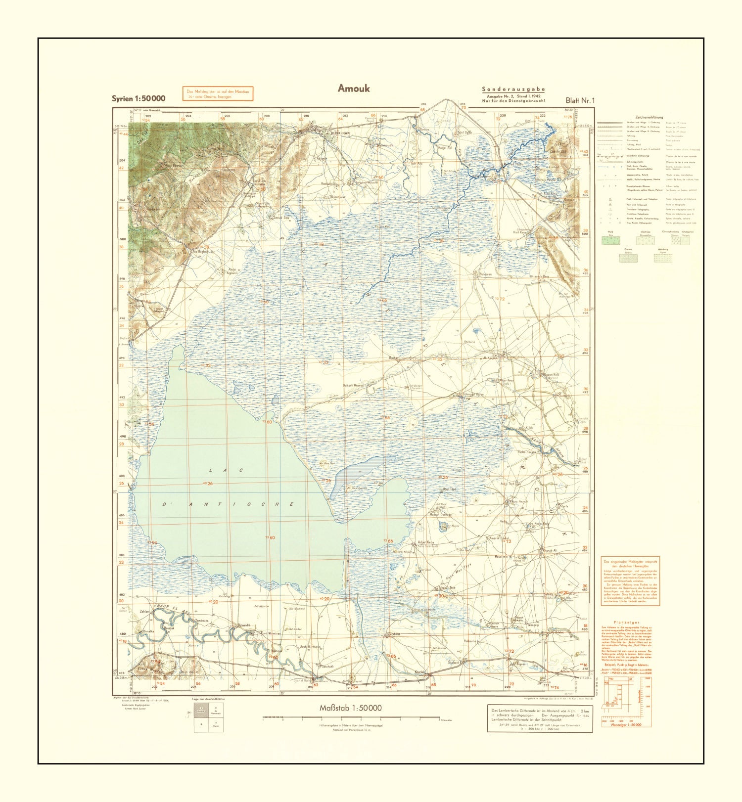 Vintage Middle East World War II Map 1942 - Concordia Style Boutique