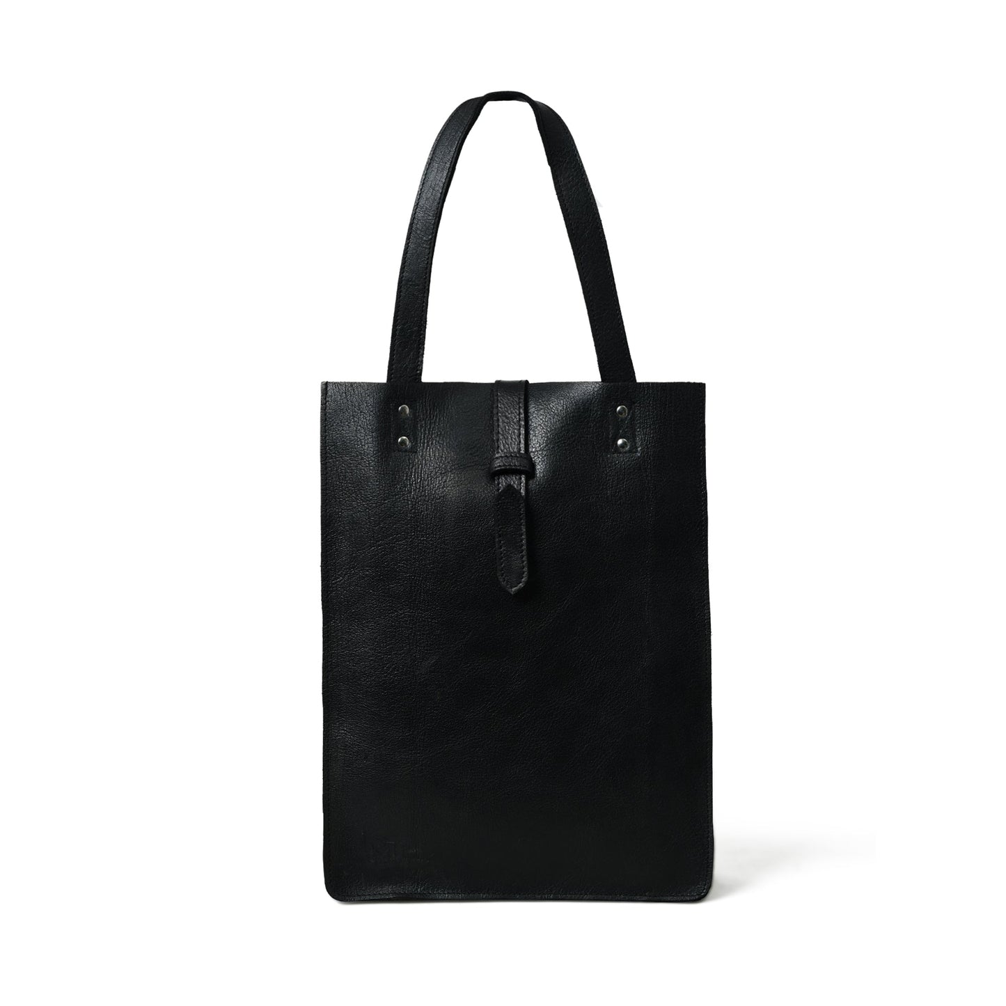 Ebony Elegance Leather Tote - Concordia Style Boutique