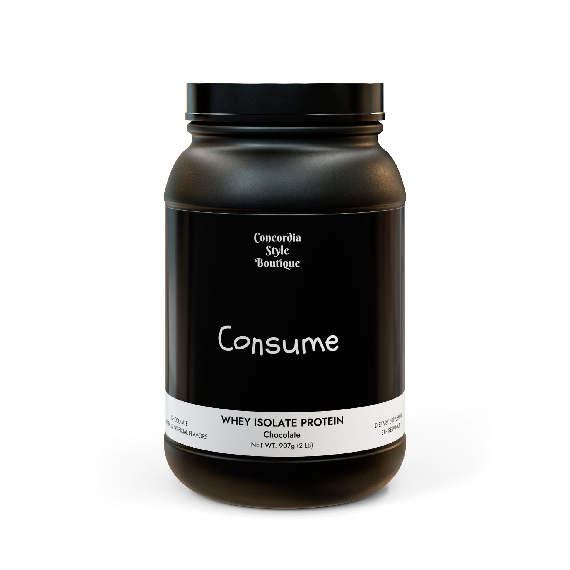 Whey Isolate Protein Supplement (907g, 2lb) - Premium Food Supplements from Concordia Style Boutique - Just $51.18! Shop now at Concordia Style Boutique