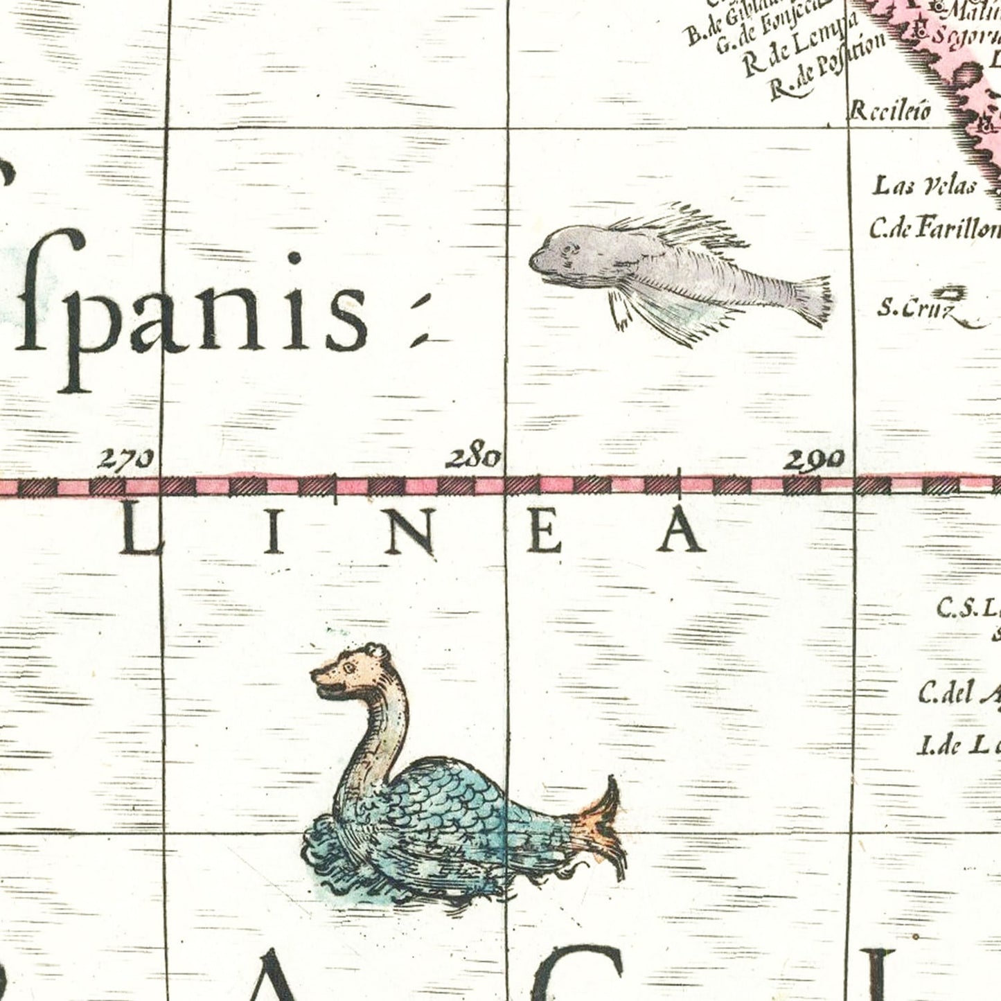 Vintage Map of America 1606 - Concordia Style Boutique