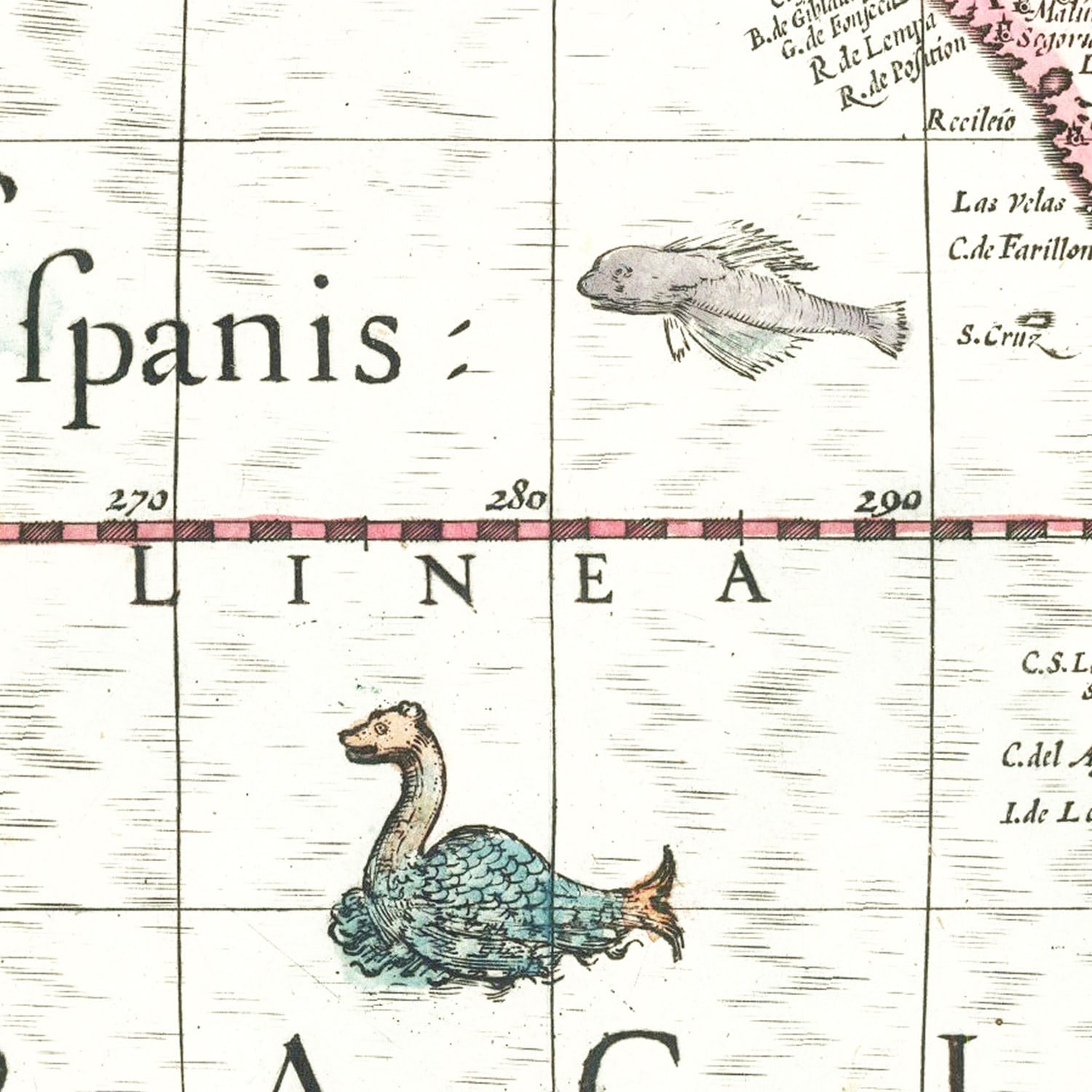 Vintage Map of America 1606 - Concordia Style Boutique