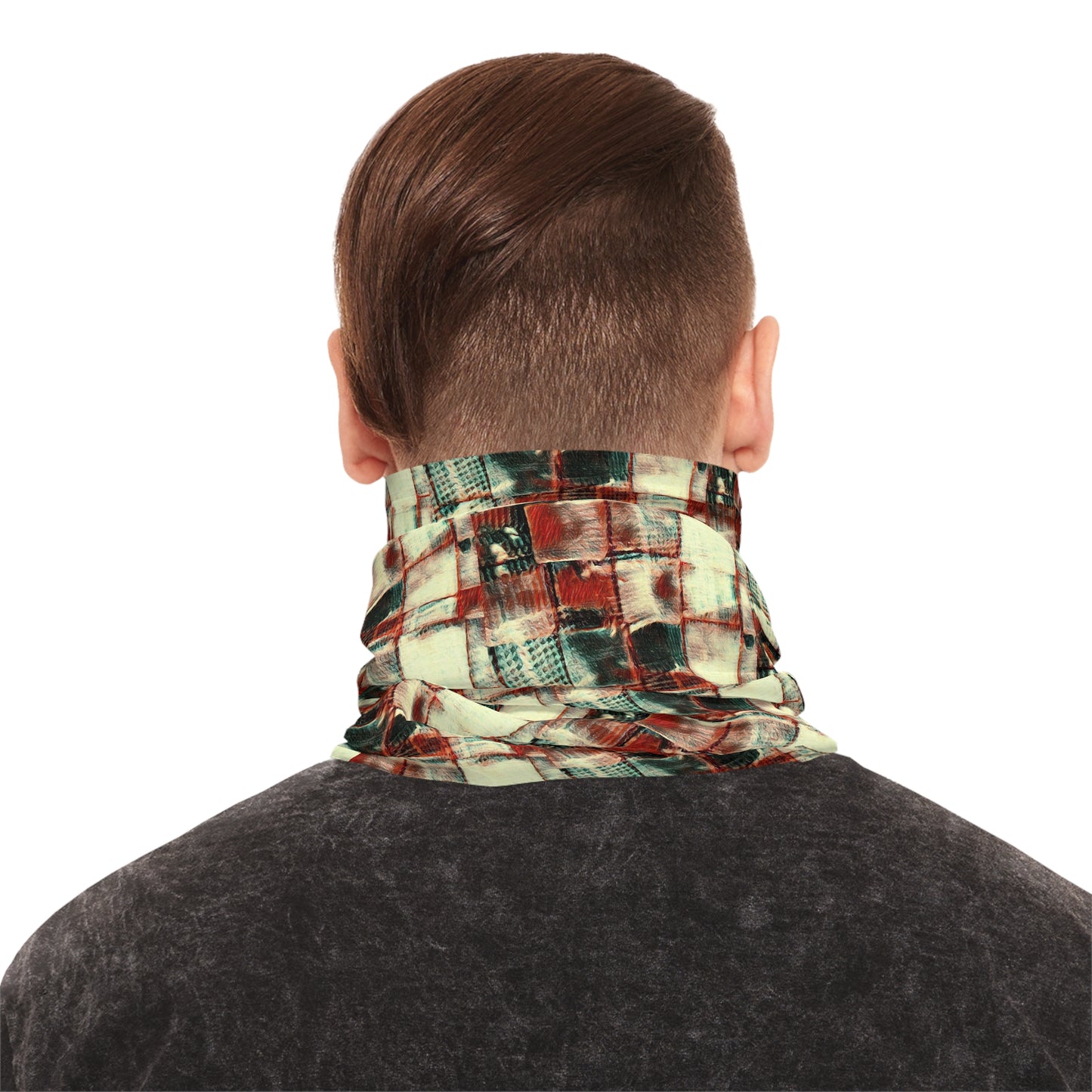 Lightweight Neck Gaiter - "Square Dance" - Premium Neck Gaiter from Concordia Style Boutique - Just $18.76! Shop now at Concordia Style Boutique