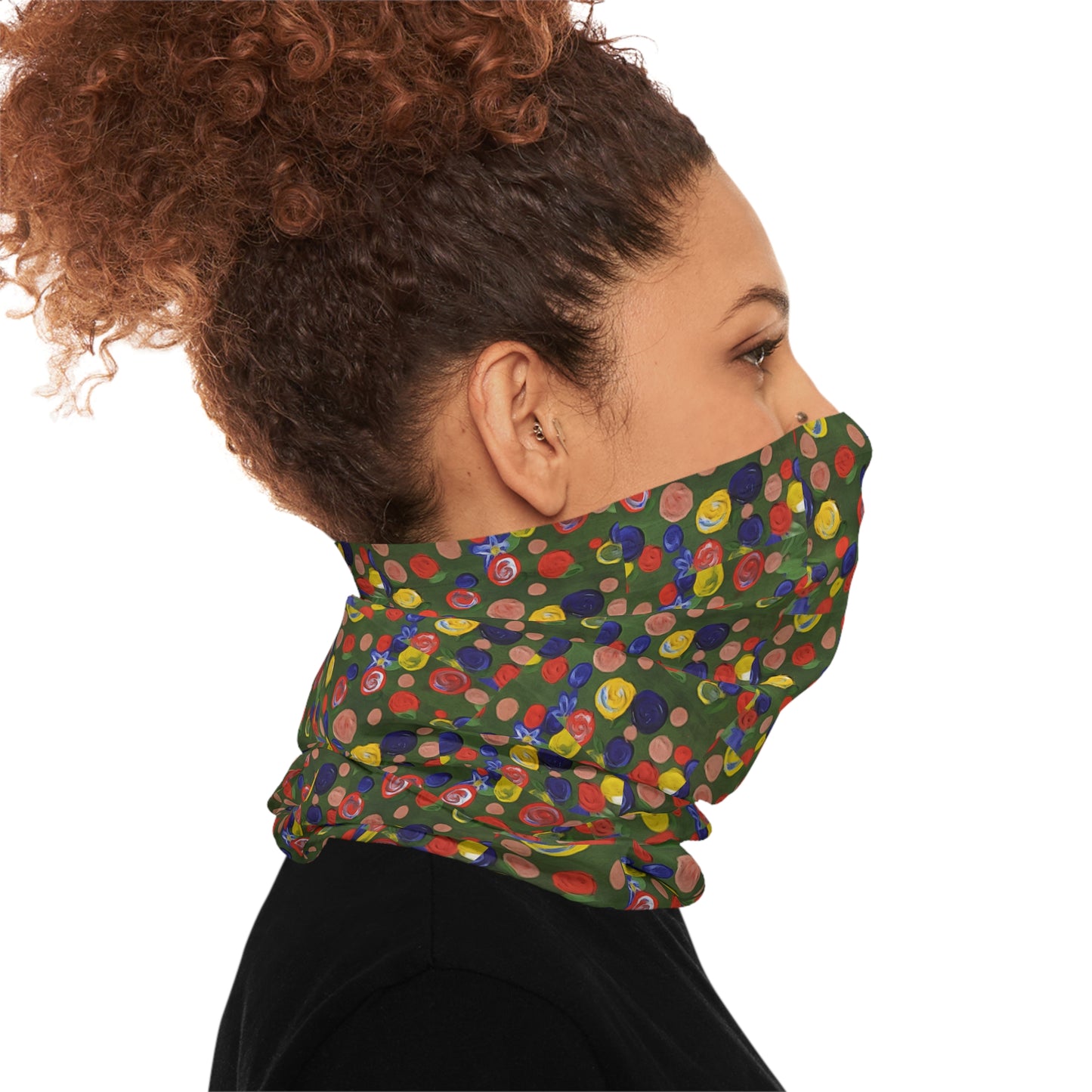 Lightweight Neck Gaiter - "Blobs" - Premium Neck Gaiter from Concordia Style Boutique - Just $18.76! Shop now at Concordia Style Boutique