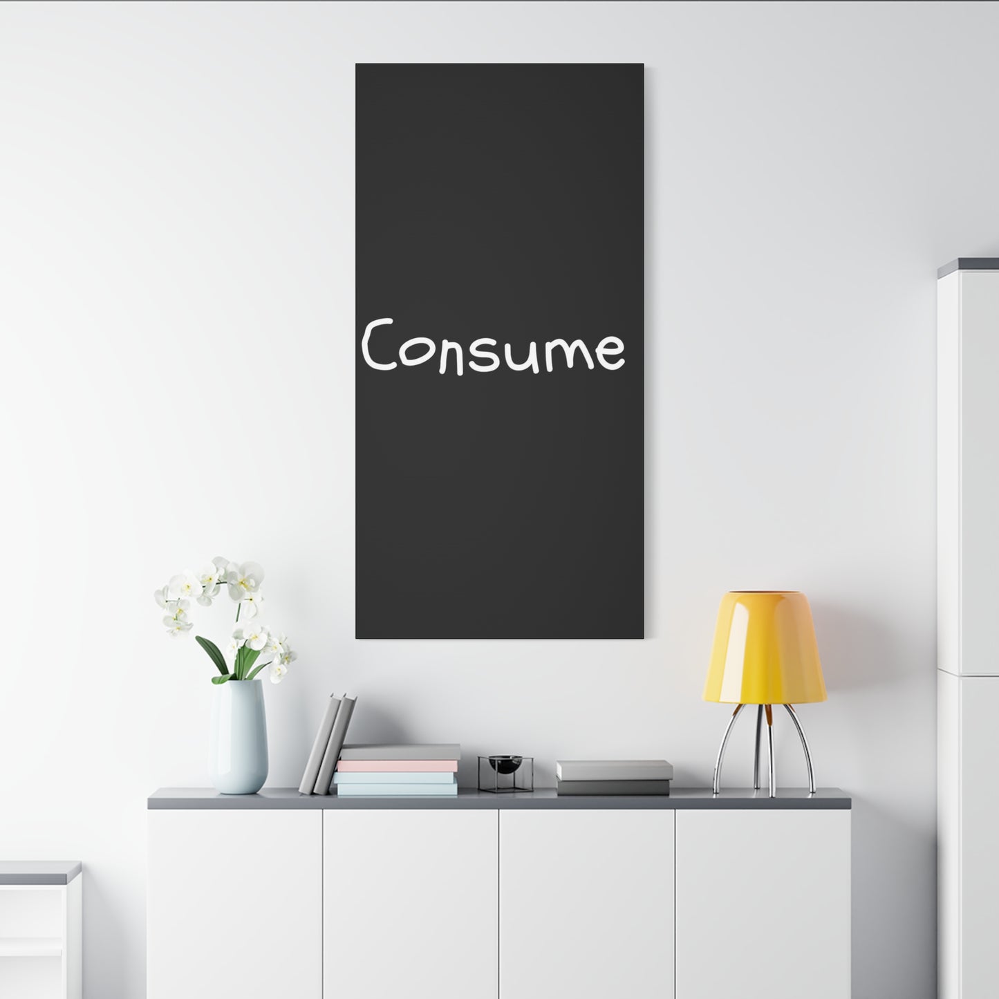 Classic Canvas -"Consume" - Premium Canvas from Concordia Style Boutique - Just $26.40! Shop now at Concordia Style Boutique