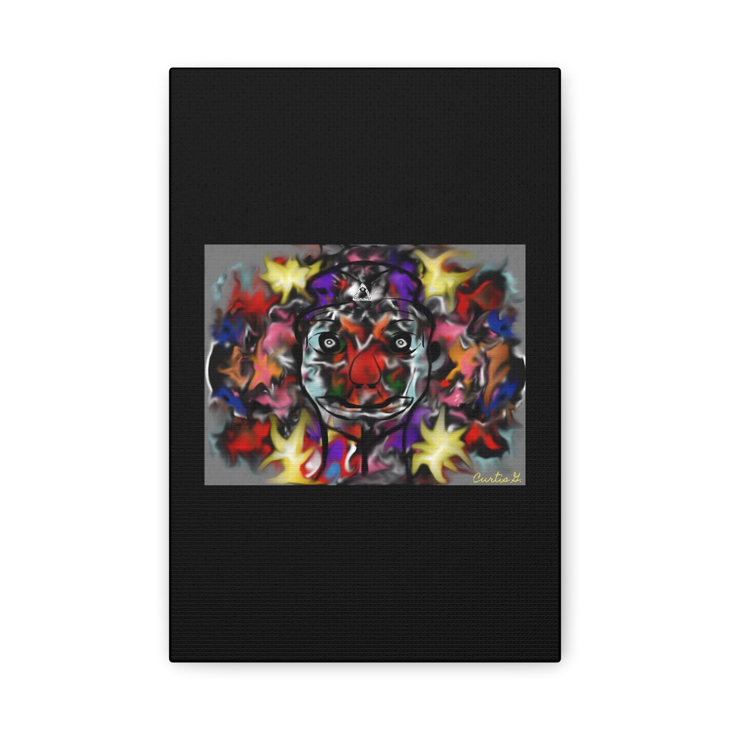 "Tears of a Clown" - Canvas - Premium Canvas from Concordia Style Boutique - Just $23.12! Shop now at Concordia Style Boutique