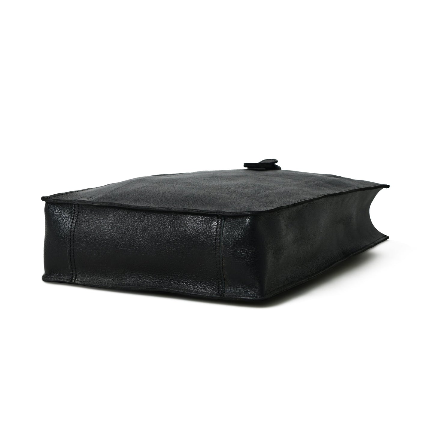 Ebony Elegance Leather Tote - Concordia Style Boutique