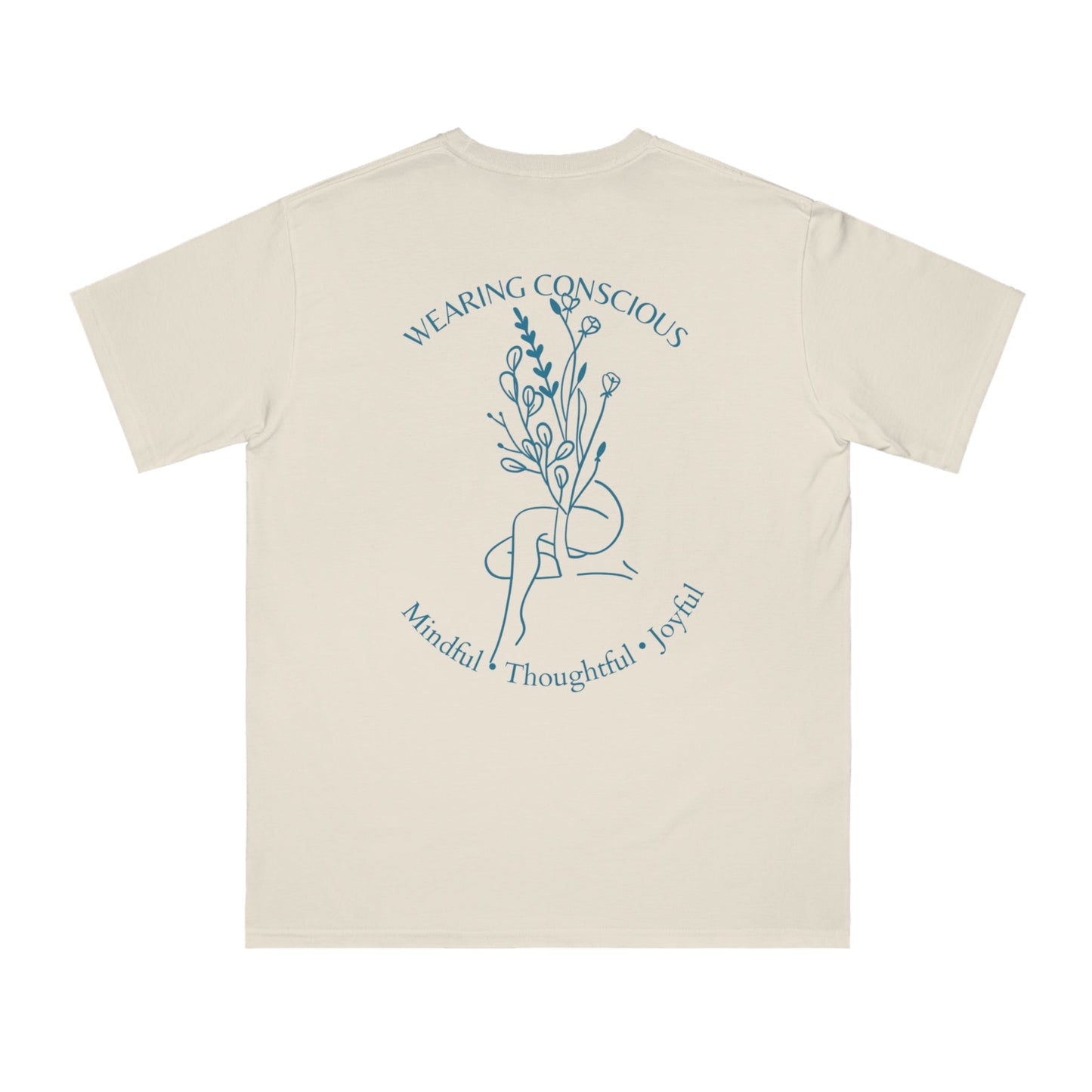 Mindful Thoughtful Joyful Organic Unisex T-Shirt