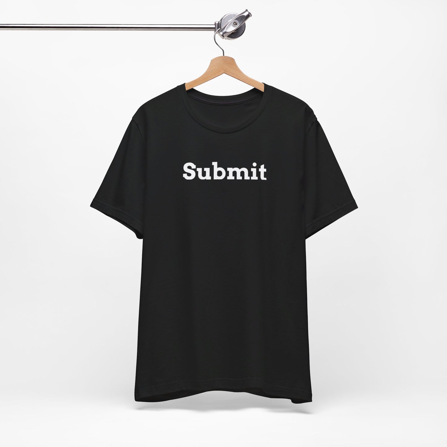 Unisex Jersey Short Sleeve Tee - "Submit" - Premium T-Shirt from Concordia Style Boutique - Just $22.84! Shop now at Concordia Style Boutique