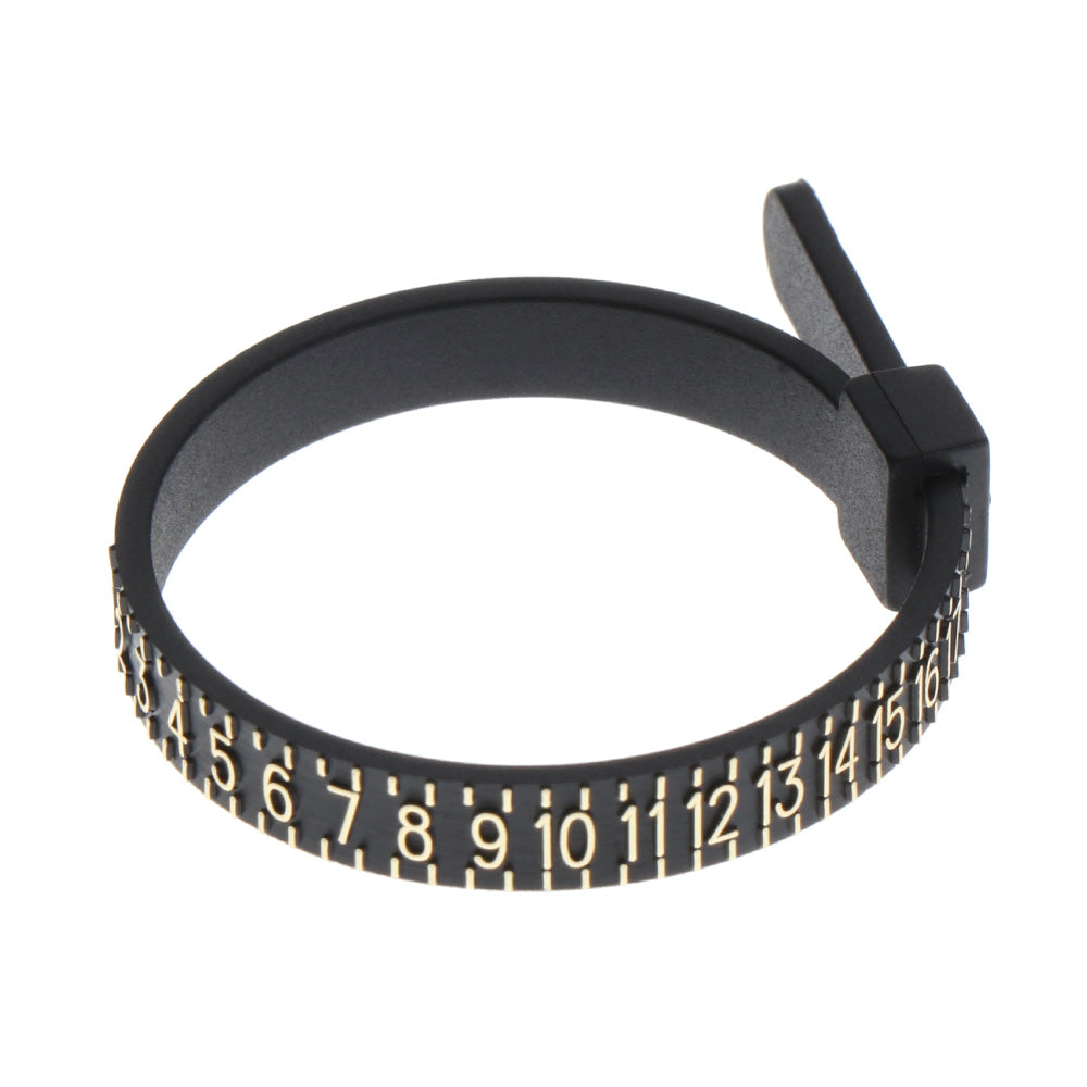 Standard Ring Measuring Ruler Finger Size Measuring Tape With Ring - Premium Standard Ring Measuring Ruler Finger Siz from Heyang - Just $7.99! Shop now at Concordia Style Boutique