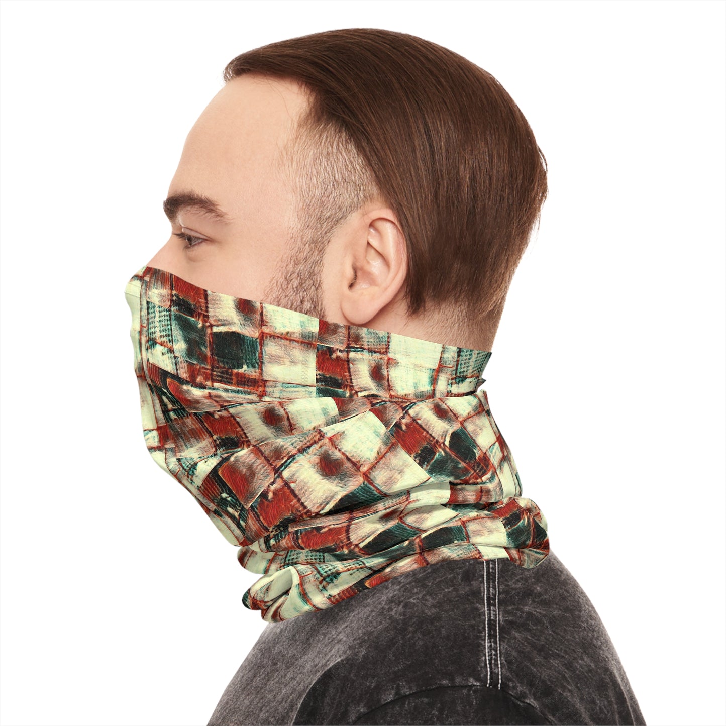 Lightweight Neck Gaiter - "Square Dance" - Premium Neck Gaiter from Concordia Style Boutique - Just $18.76! Shop now at Concordia Style Boutique