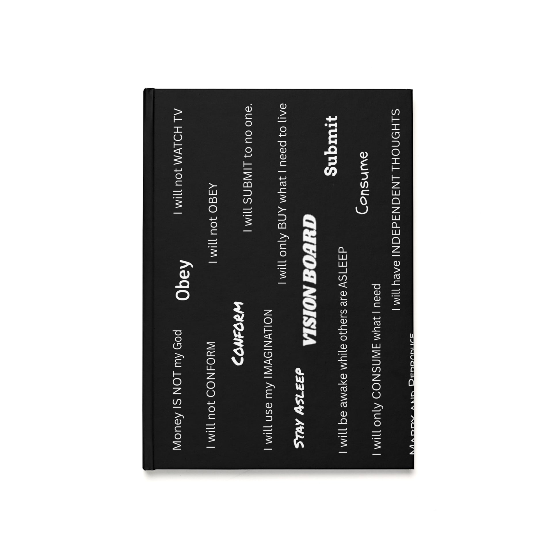 Vision Board Hardcover Journal - A5 - Inspire Creativity & Independent Thinking - Premium Paper products from Concordia Style Boutique - Just $13.83! Shop now at Concordia Style Boutique
