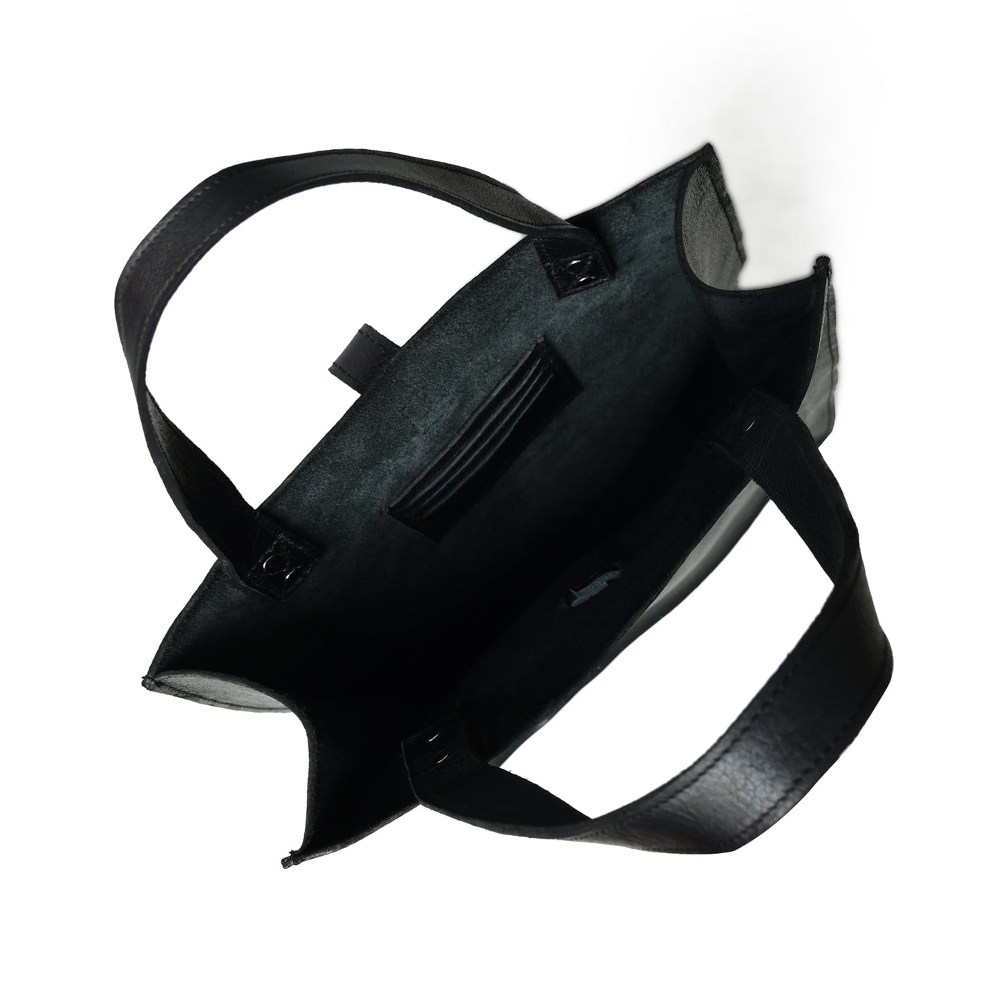 Ebony Elegance Leather Tote - Concordia Style Boutique