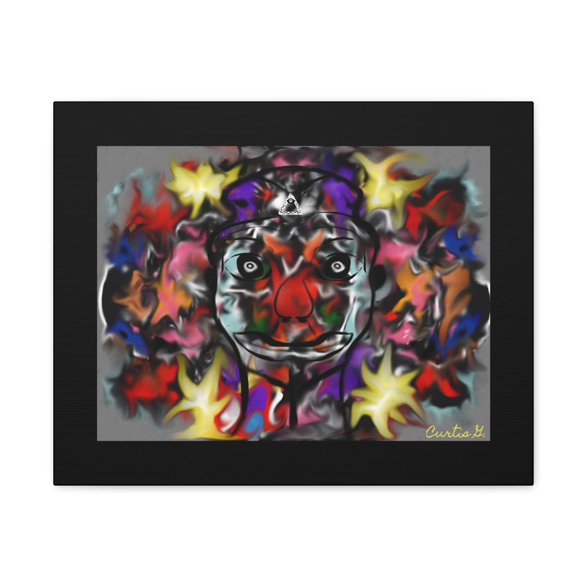 "Tears of a Clown" - Canvas - Premium Canvas from Concordia Style Boutique - Just $23.12! Shop now at Concordia Style Boutique