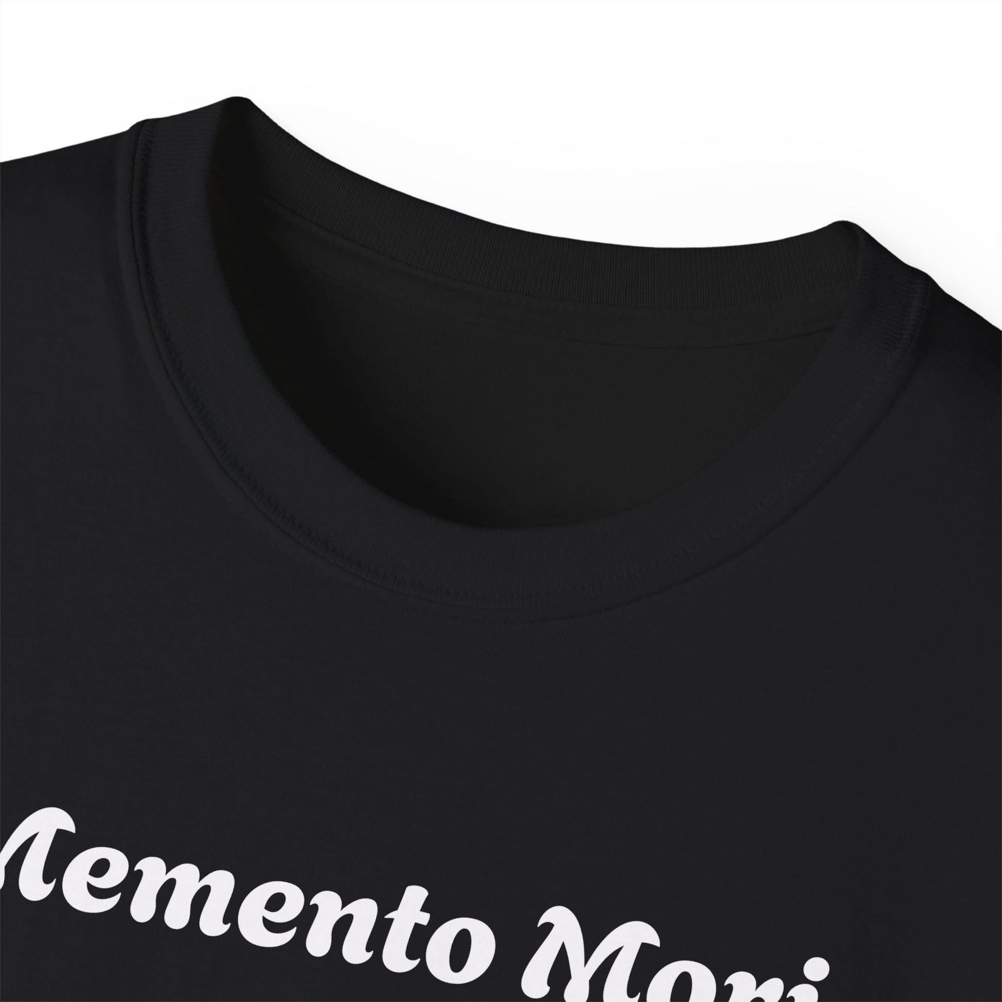 "Memento Mori" Unisex Tee - "Live with Intention, Gratitude, and Purpose" - Premium T-Shirt from Concordia Style Boutique - Just $19.23! Shop now at Concordia Style Boutique