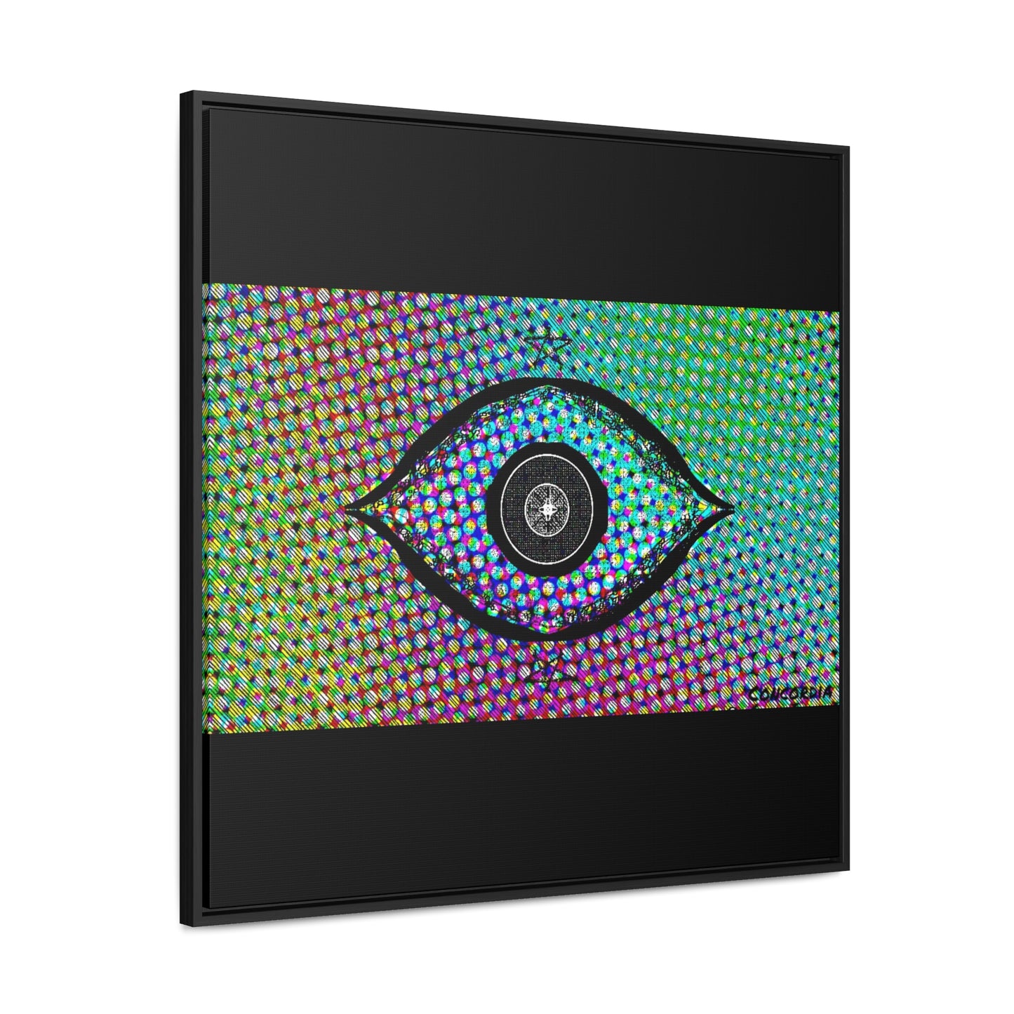 "The Eye" - Gallery Canvas Wraps, Square Frame - Premium Canvas from Concordia Style Boutique - Just $106.56! Shop now at Concordia Style Boutique