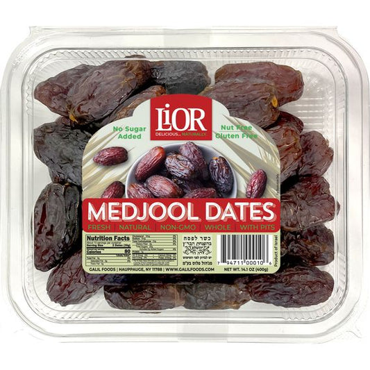 Natural Whole Medjool Dates | 14.1 oz | LiOR - Concordia Style Boutique