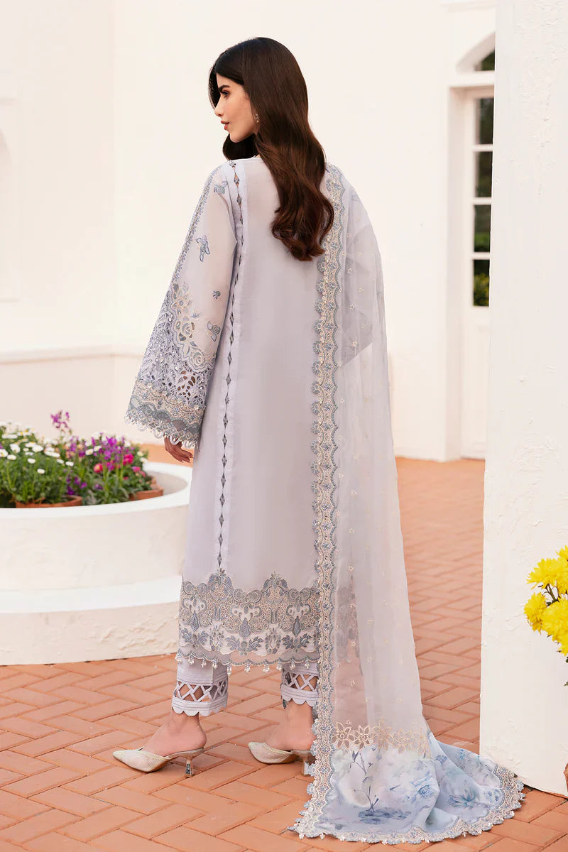 Baroque - BEL-25-D02 3 Piece Embroidered Stitched Lawn Suit