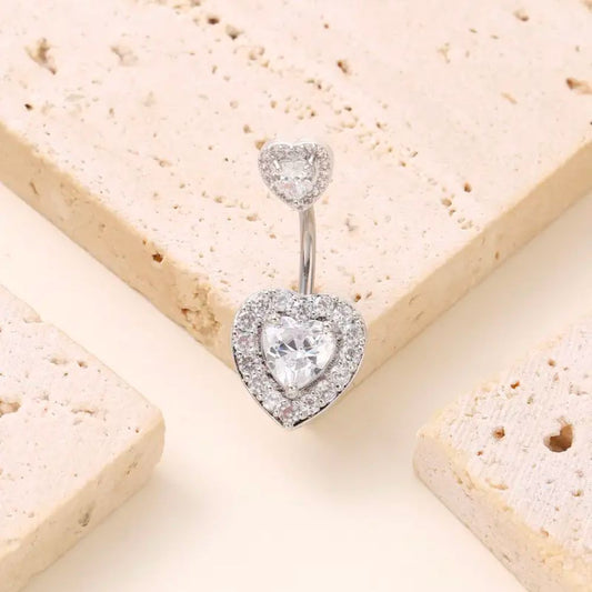 HEART BELLY BUTTON RING - Concordia Style Boutique
