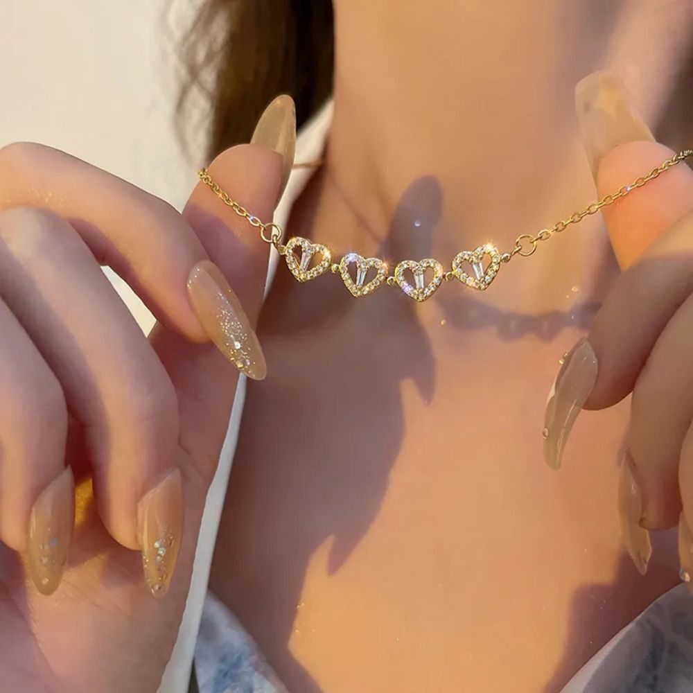 FOUR-WAY HEART NECKLACE - Concordia Style Boutique