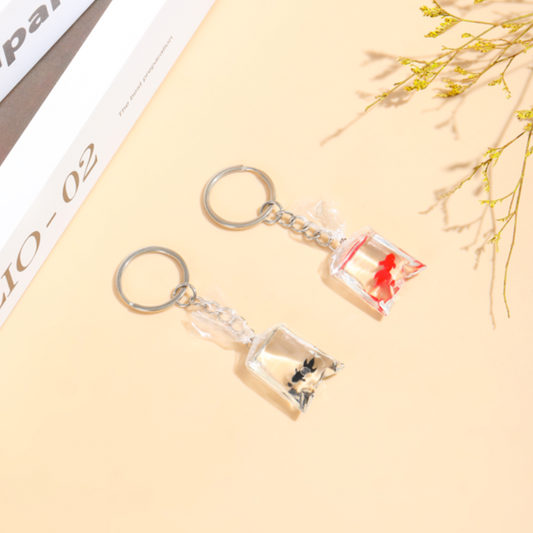 GOLDFISH KEYCHAIN - Concordia Style Boutique