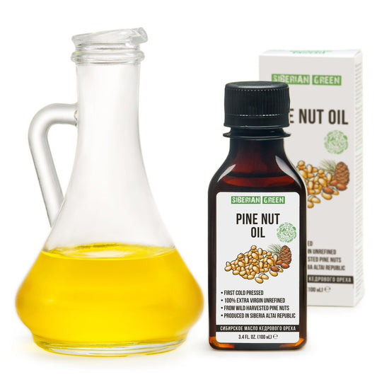 Extra Virgin Siberian Pine Nut Oil – 100% Pure & Cold Pressed - Concordia Style Boutique