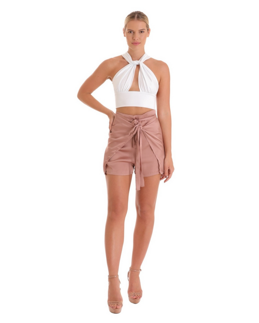 Wrap Short Satin - Concordia Style Boutique