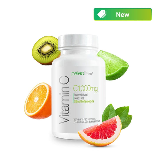 Vitamin C: 1000mg - Premium Supplements from Paleolf.us - Just $22.99! Shop now at Concordia Style Boutique