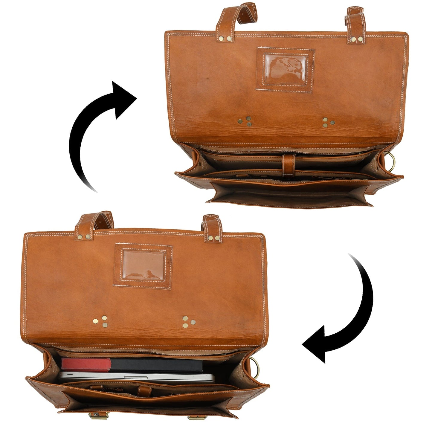 MaheTri Big Pocket- Tan Brown - Concordia Style Boutique