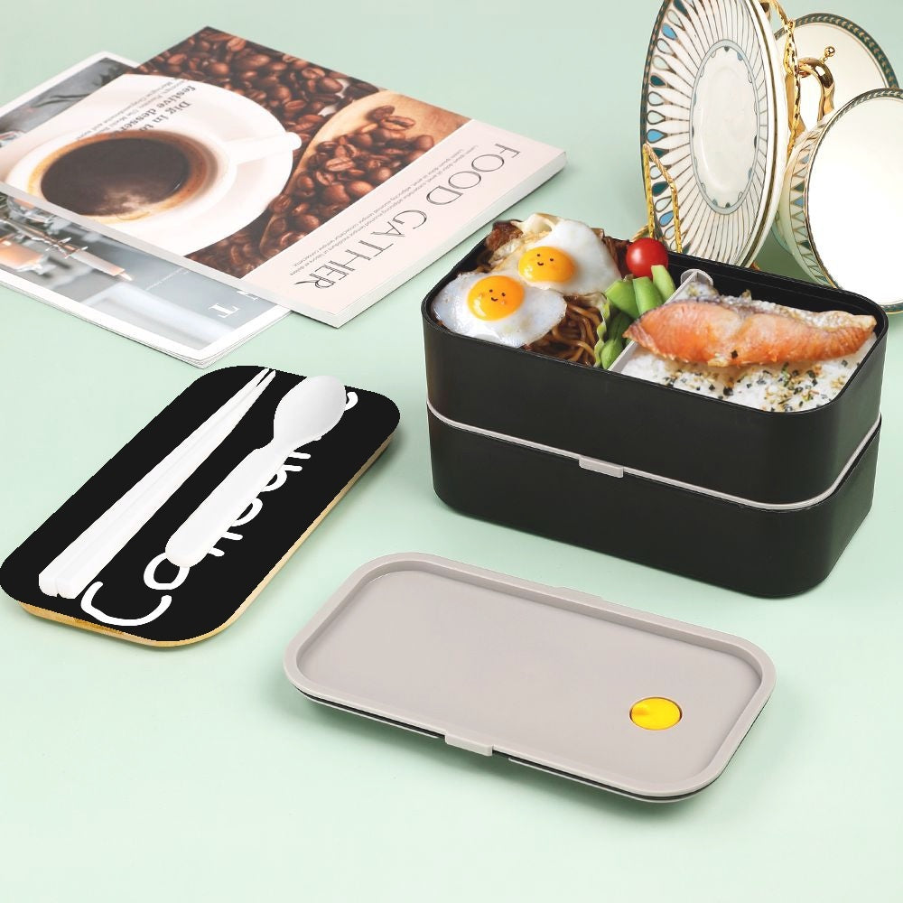 Consume - Double Layer Lunch Box - Premium New Arrival from Concordia Style Boutique - Just $15! Shop now at Concordia Style Boutique