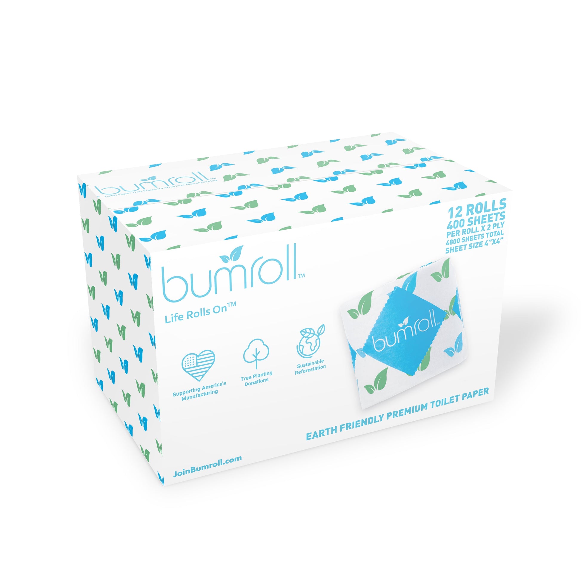 Bumroll USA Premium Toilet Paper, Plants Trees In The USA - Concordia Style Boutique