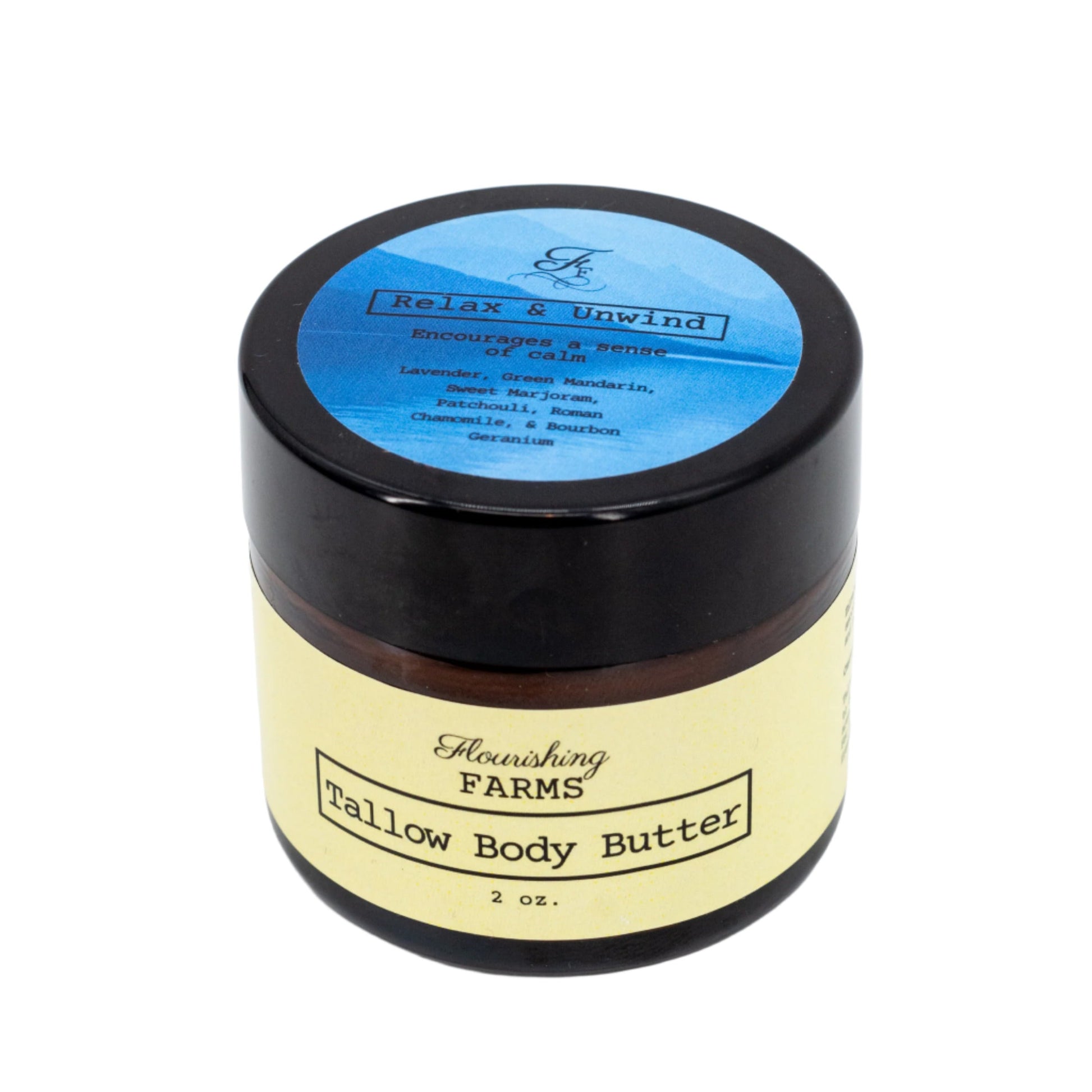 Tallow Body Butter | 2 oz | Multiple Scents | Flourishing Farms - Concordia Style Boutique
