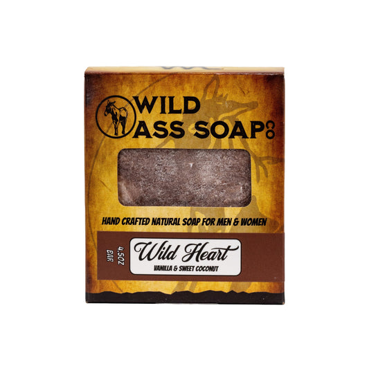 Tallow Bar Soap | Wild Heart Scent | 4.5 oz | Palm Oil & Paraben Free | Wild Ass Soap Co - Concordia Style Boutique