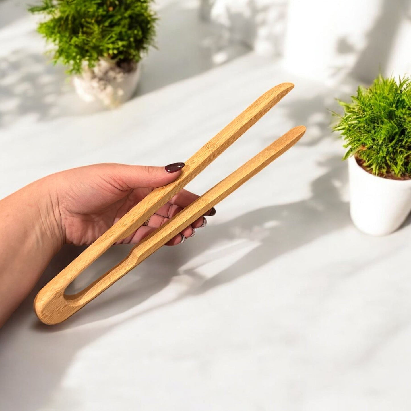 12" Bamboo Tong - Premium Bamboo Tongs from Bamboo Switch - Just $9.99! Shop now at Concordia Style Boutique