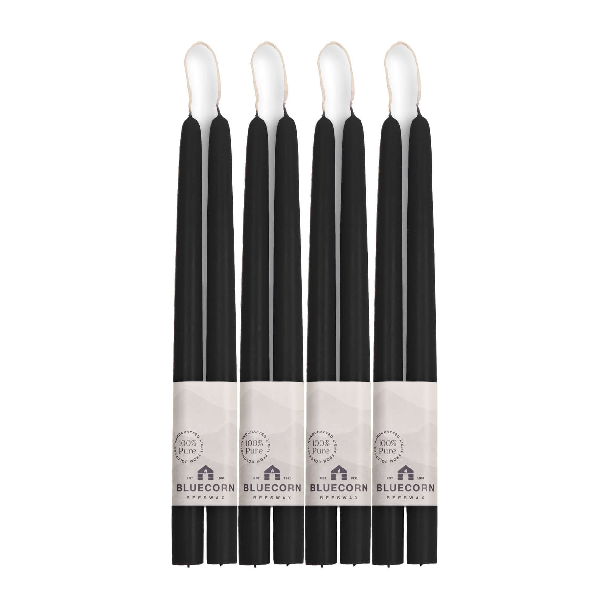Hand-Dipped Beeswax Taper Candles - Bulk 4-Pair Bundle - Concordia Style Boutique