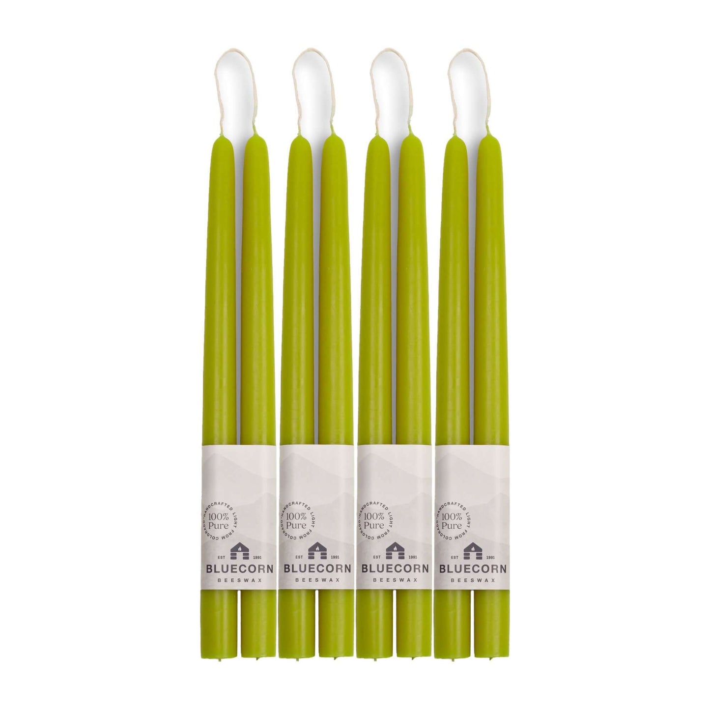 Hand-Dipped Beeswax Taper Candles - Bulk 4-Pair Bundle - Concordia Style Boutique