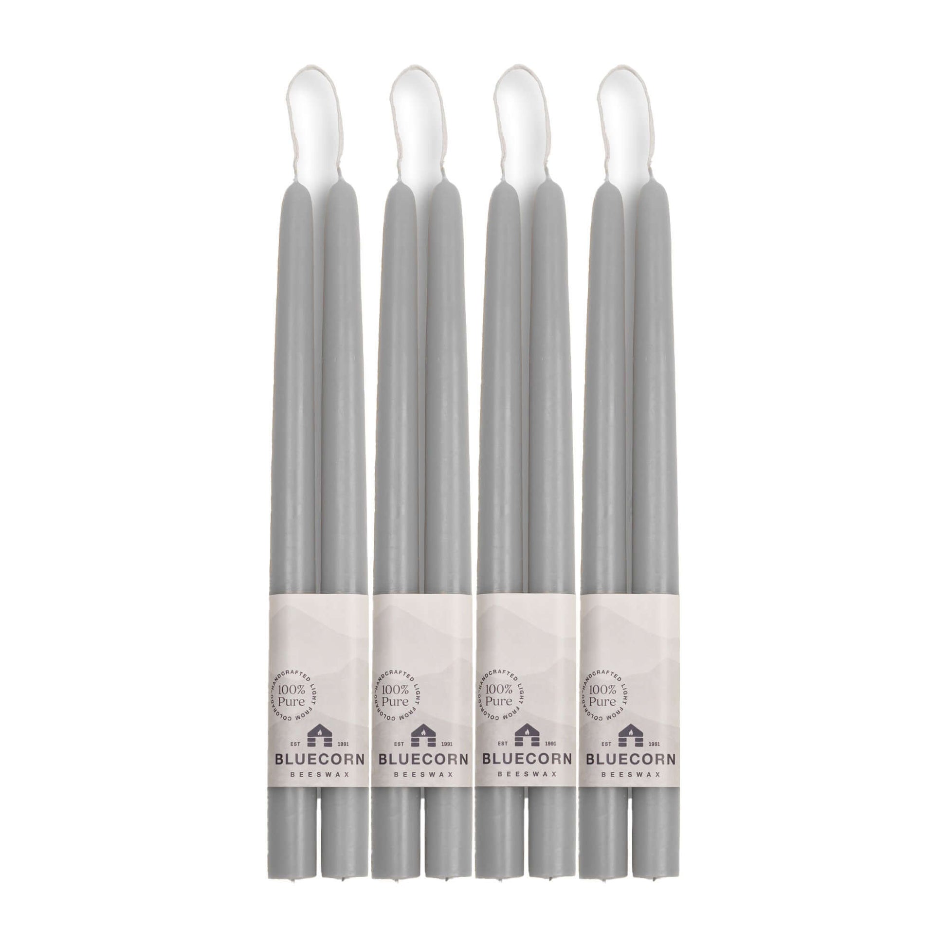 Hand-Dipped Beeswax Taper Candles - Bulk 4-Pair Bundle - Concordia Style Boutique