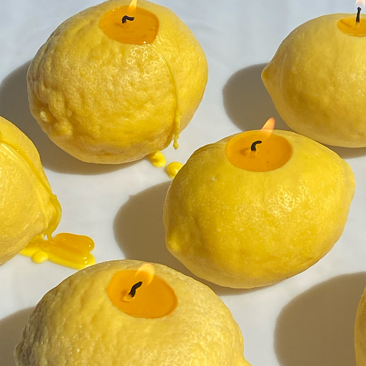 Large Lemon Candle - Concordia Style Boutique