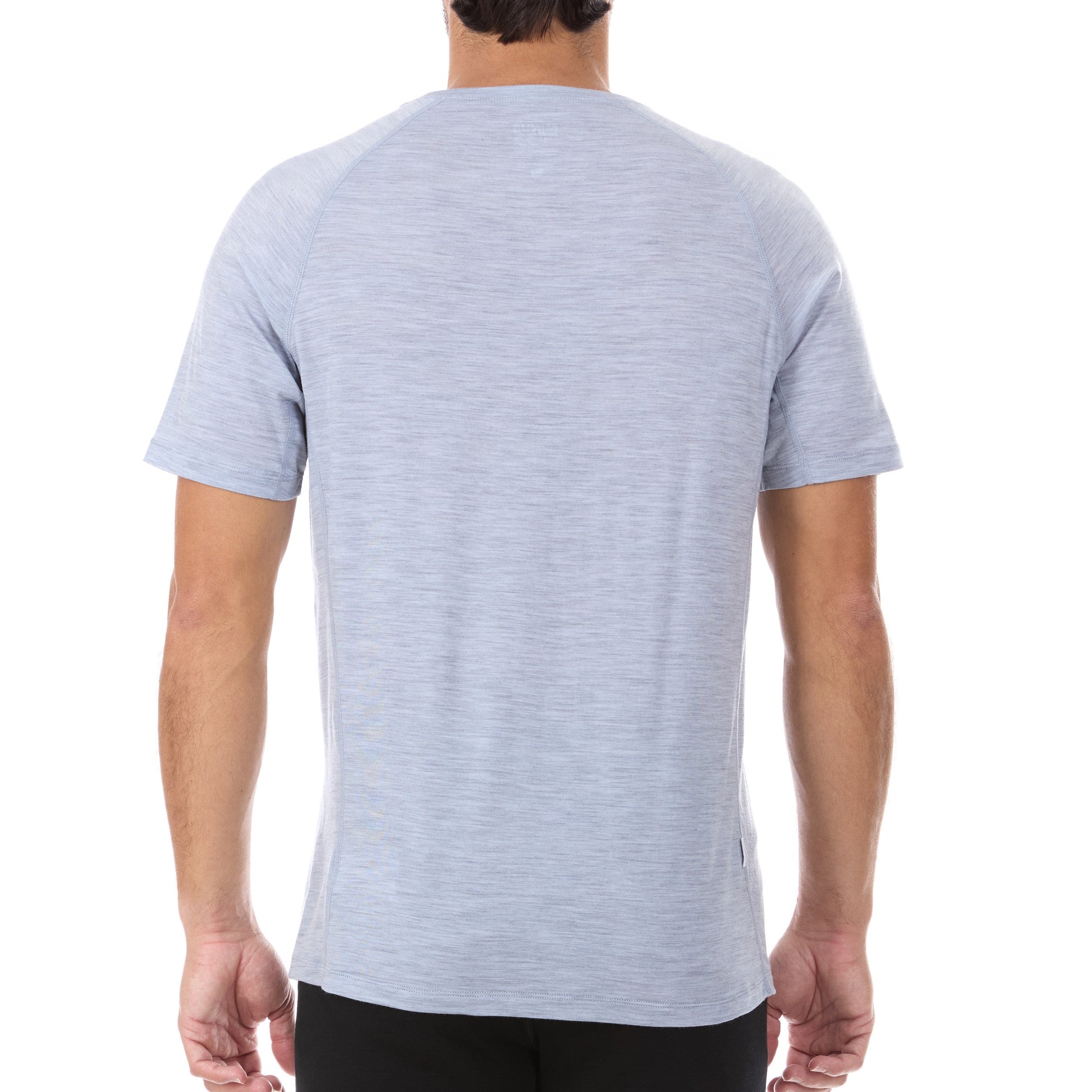 Microweight - Men's Wool Raglan T-Shirt Woolverino - Concordia Style Boutique