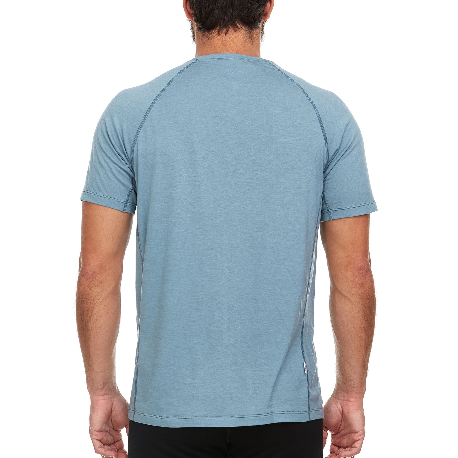 Microweight - Men's Wool Raglan T-Shirt Woolverino - Concordia Style Boutique