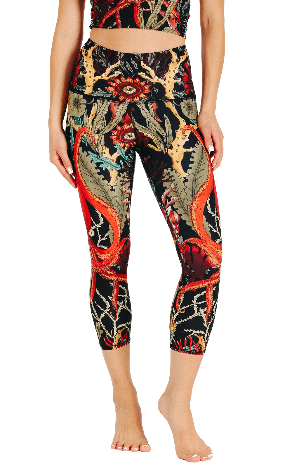 Capri Legging - Coral My Name - Concordia Style Boutique