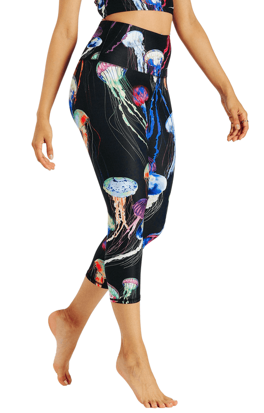 Capri Legging - Electric Flow - Concordia Style Boutique