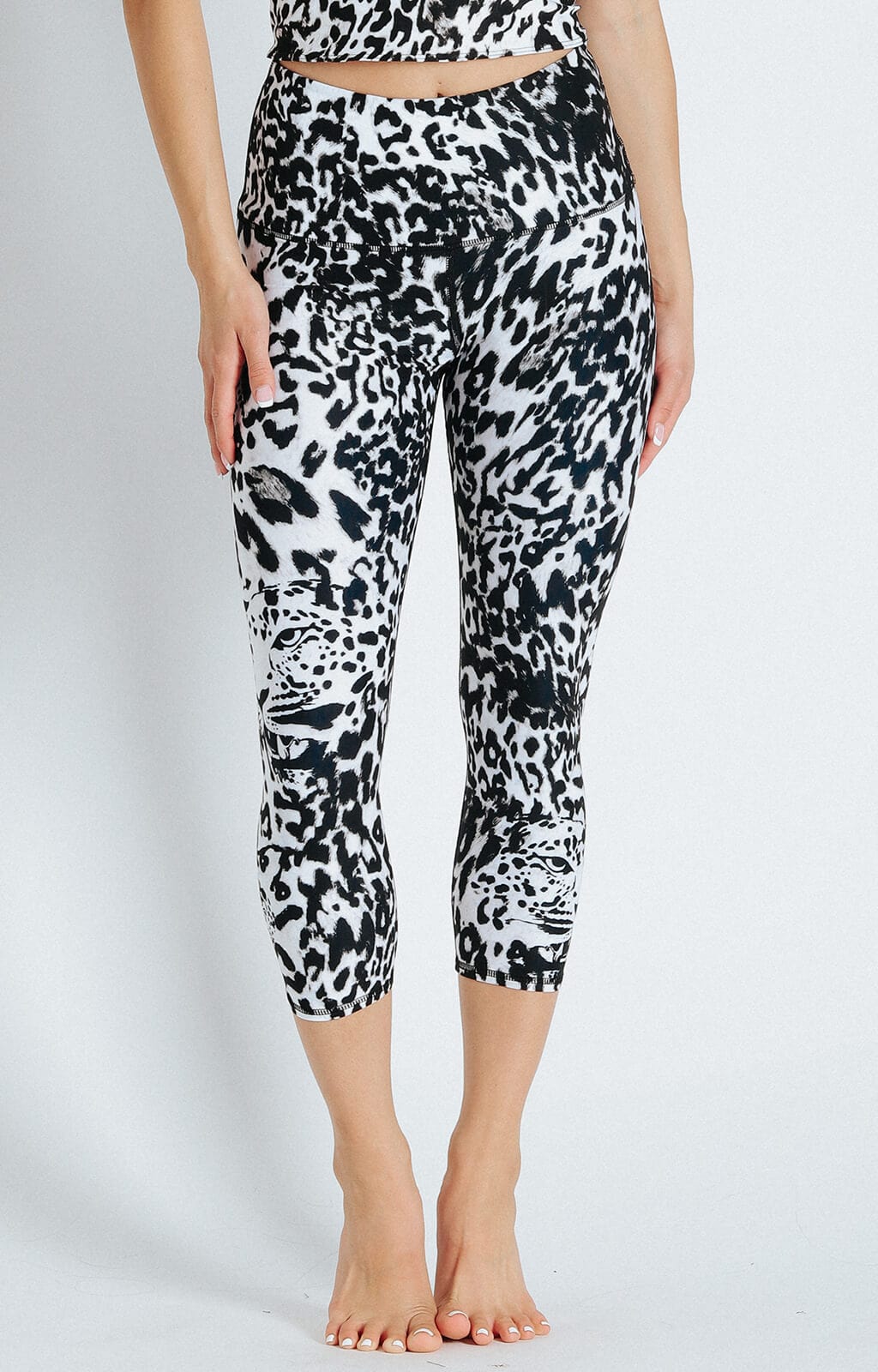 Capri Legging - Ghost Leopard - Concordia Style Boutique