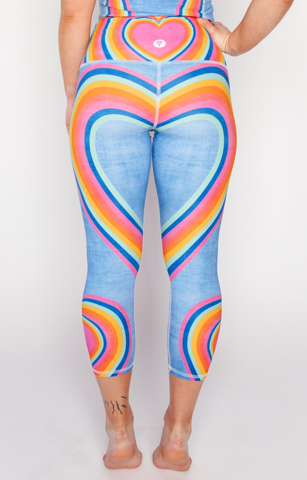 Capri Legging - Rainbow Love - Concordia Style Boutique