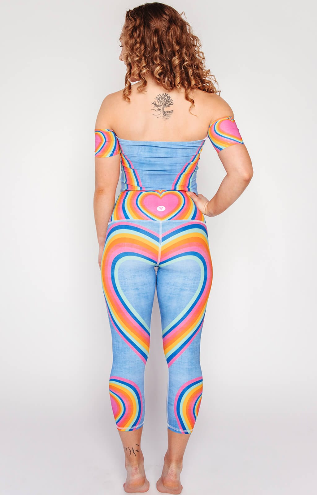 Capri Legging - Rainbow Love - Concordia Style Boutique
